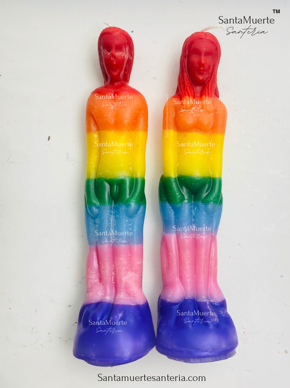 Chakra cleansing Couple's candle, Figure candles, Velas de Pareja de limpia de chakra, Velas de Figura