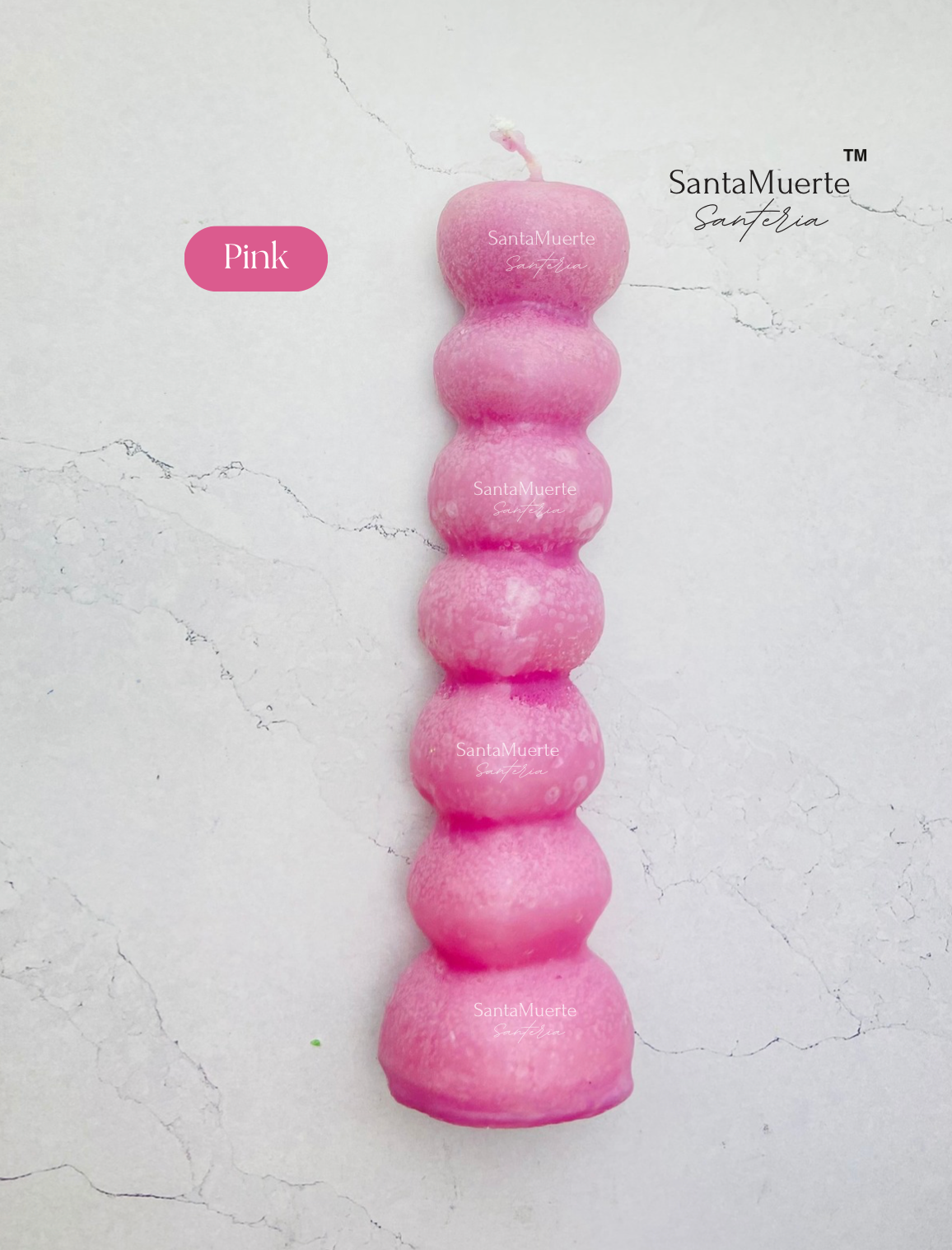 7 Knob Figure Candles, 7 Knots Candle, Spellwork Candles, Velas figurativas de 7 nudos, Vela de 7 nudos, Velas para hechizos