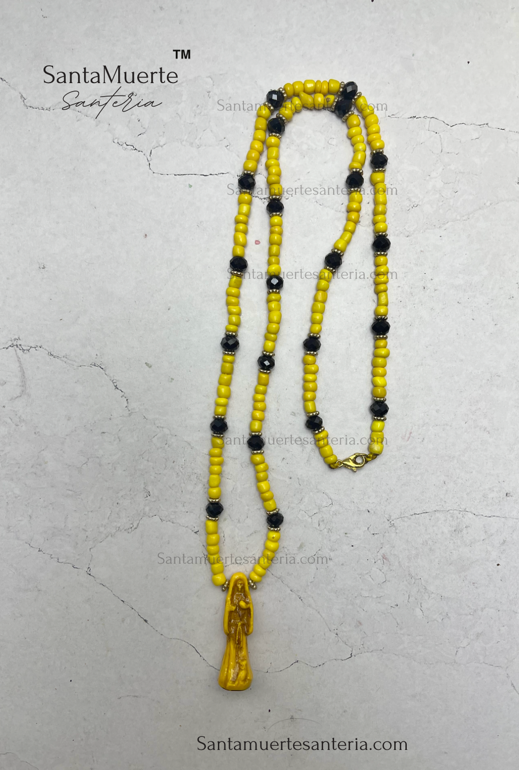 Holy Death Necklace/Collar Santa Muerte