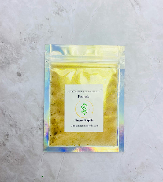 Fastluck Powders, Success and Prosperity, Polvo de Suerte Rapida, Exito y Prosperidad