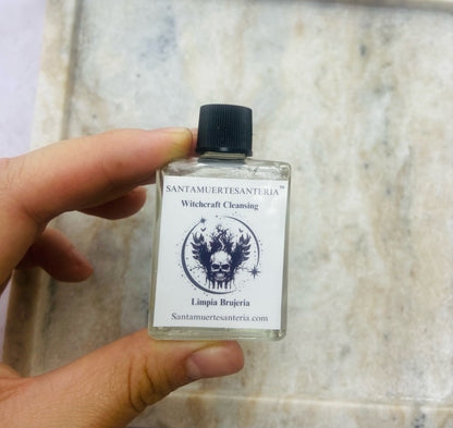 Witchcraft Cleansing Oil, Limpia Brujería Aceite, Cleansing Oil, Aceite De Limpia