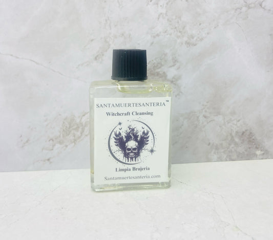 Witchcraft Cleansing Oil, Limpia Brujería Aceite, Cleansing Oil, Aceite De Limpia