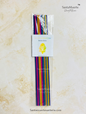 Holy Death Multicolor Incense Sticks, 12 pack Incense, Protection, Varitas de incienso de mulitcolor de la Santa Muerte — Paquete de 12 — Protección