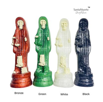 Holy Death 5" Inch Statues, Estatuas De La Santa Muerte 5" Pulgadas, Open Roads, Abre Camino, Altar Statue
