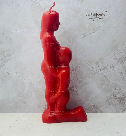 Bend To Me Figure Couple's Candle, Love Spell, Vela para parejas Dóblate ante mí, Figura Hechizo de amor