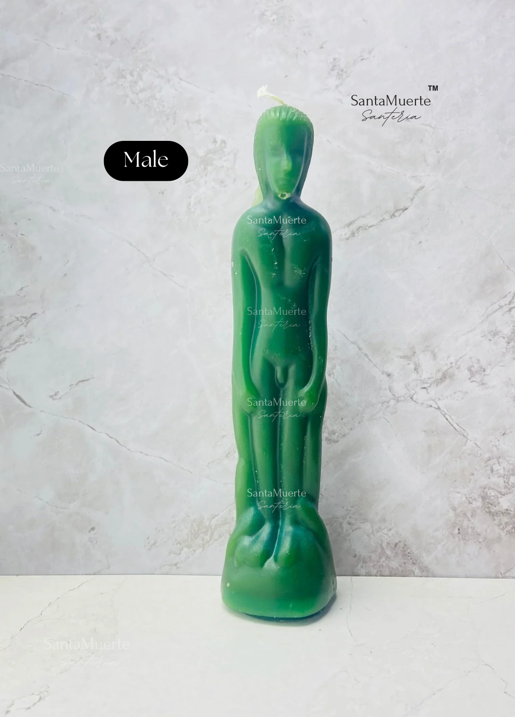 Green Image Figure Candles, Ritual candles, Spell candles, Female Candle, Male Candle,Velas figurativas Verde, Velas rituales, Velas para hechizos, Vela figura de Mujer, Vela figura de Hombre