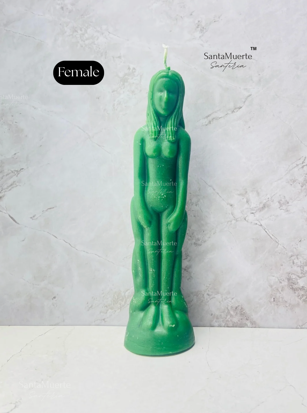Green Image Figure Candles, Ritual candles, Spell candles, Female Candle, Male Candle,Velas figurativas Verde, Velas rituales, Velas para hechizos, Vela figura de Mujer, Vela figura de Hombre