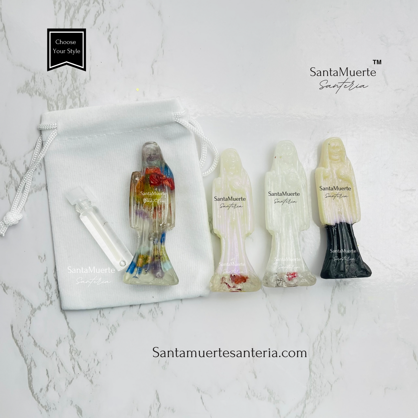 Holy Death Amulets/Amuletos Santa Muerte