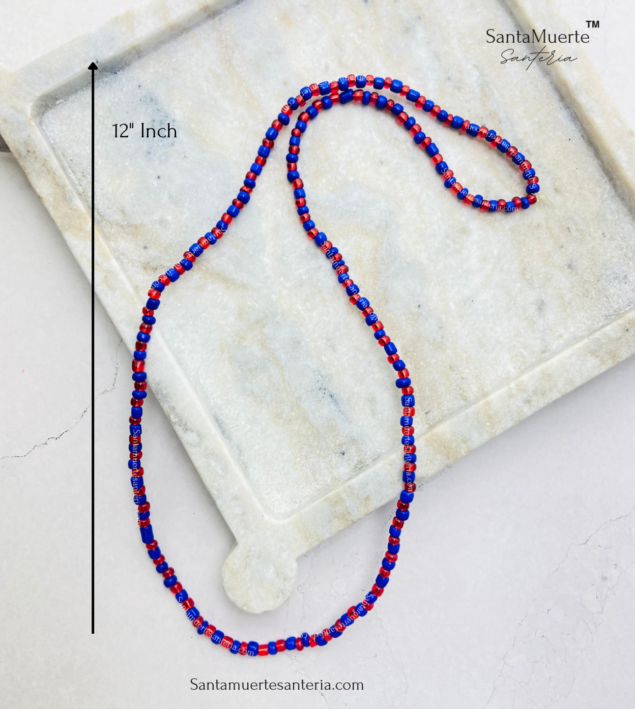 Ibeji Orisha Eleke Necklace, Collar de Ibeji, Ibeji Eleke Yoruba Santeria Collar