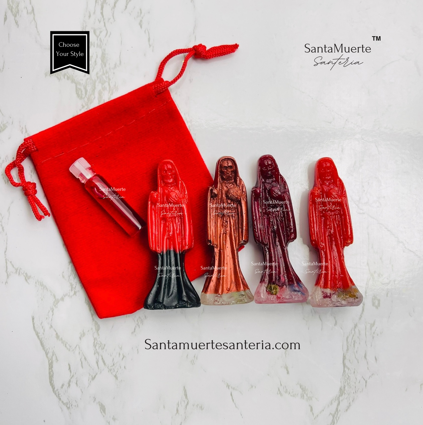 Holy Death Protection Amulets/Amuletos Santa Muerte De Proteccion
