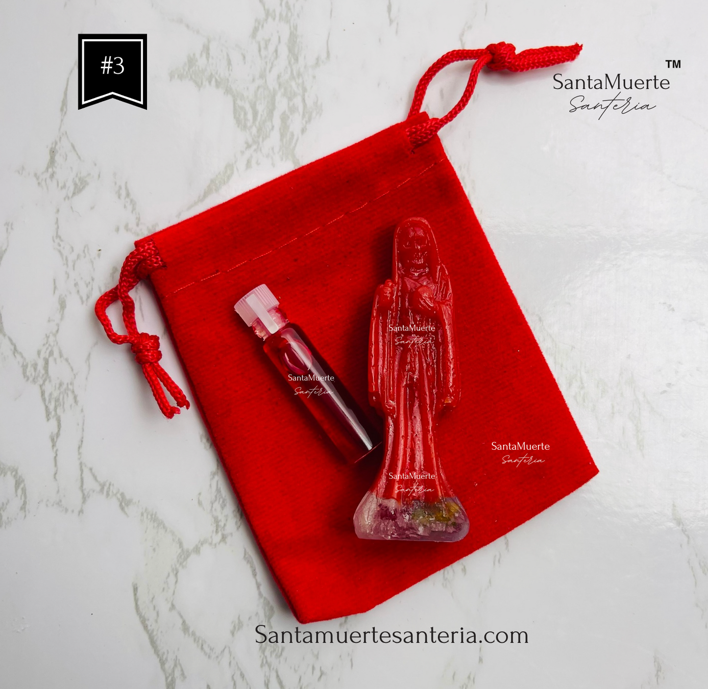 Holy Death Protection Amulets/Amuletos Santa Muerte De Proteccion