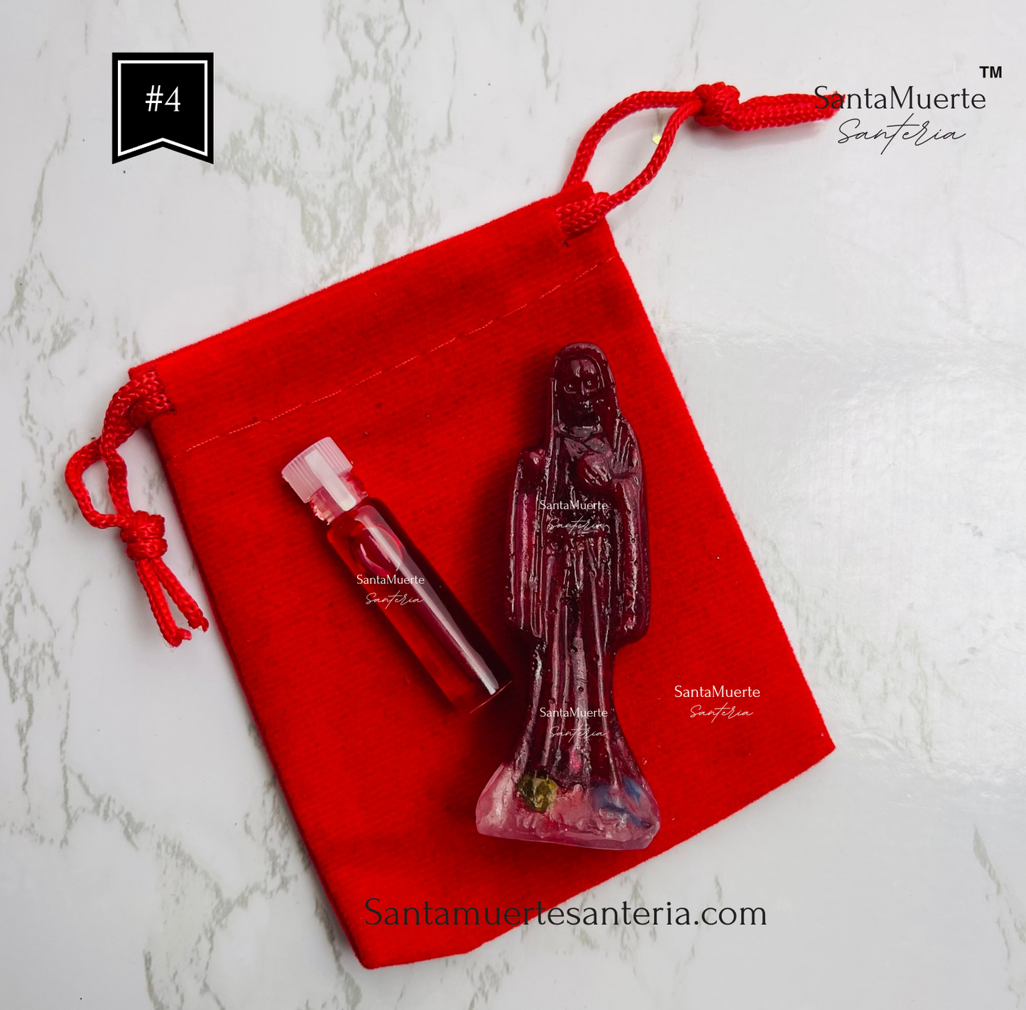 Holy Death Protection Amulets/Amuletos Santa Muerte De Proteccion