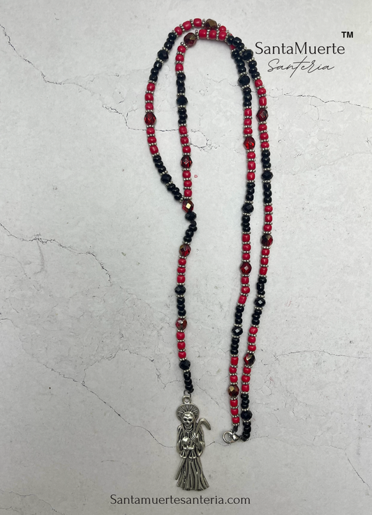 Holy Death Necklace/Collar Santa Muerte