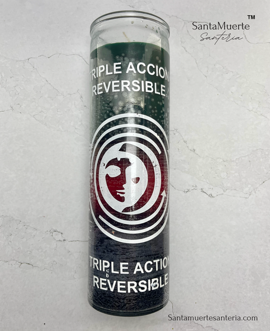 Triple Reversible Candle