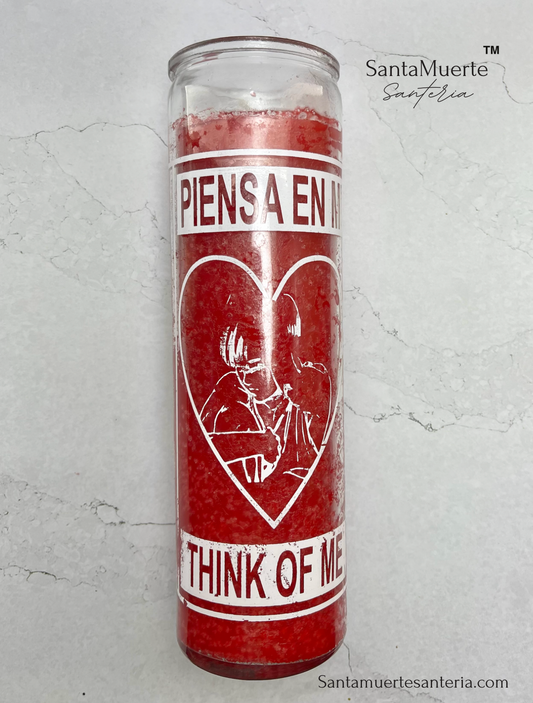 Think Of Me Candle/Vela Piensa En Mi