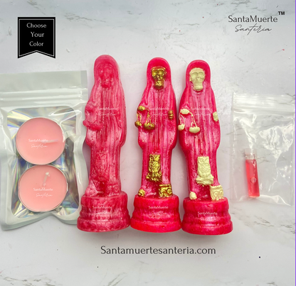 Holy Death Statue Sets/Estatuas Santa Muerte Conjuntos