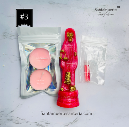 Holy Death Statue Sets/Estatuas Santa Muerte Conjuntos