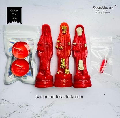 Holy Death Statue Sets/Estatuas Santa Muerte Conjuntos