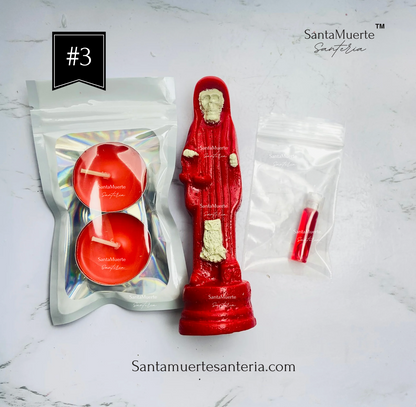 Holy Death Statue Sets/Estatuas Santa Muerte Conjuntos