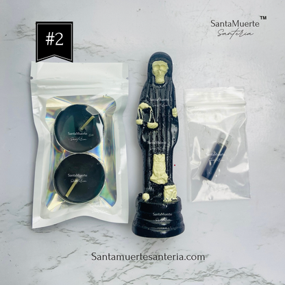 Holy Death Statue Sets/Estatuas Santa Muerte Conjuntos