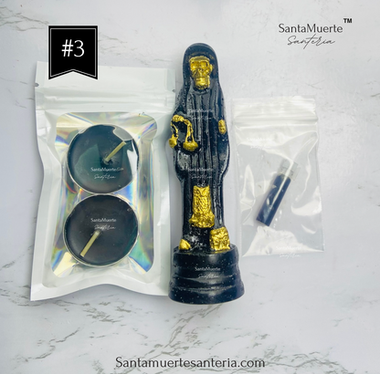 Holy Death Statue Sets/Estatuas Santa Muerte Conjuntos