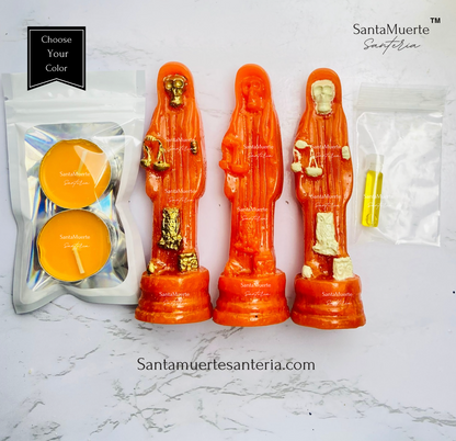 Holy Death Statue Sets/Estatuas Santa Muerte Conjuntos