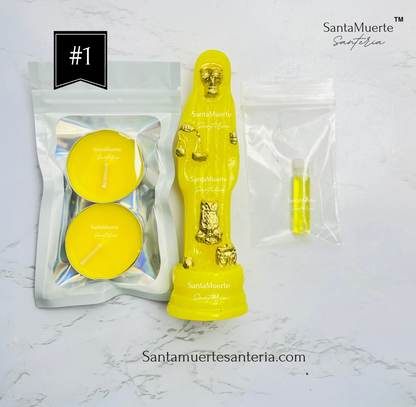Holy Death Statue Sets/Estatuas Santa Muerte Conjuntos