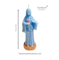 Holy Death Candles Figure