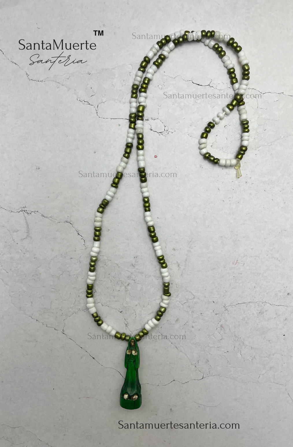 Holy Death Necklace/Collar Santa Muerte