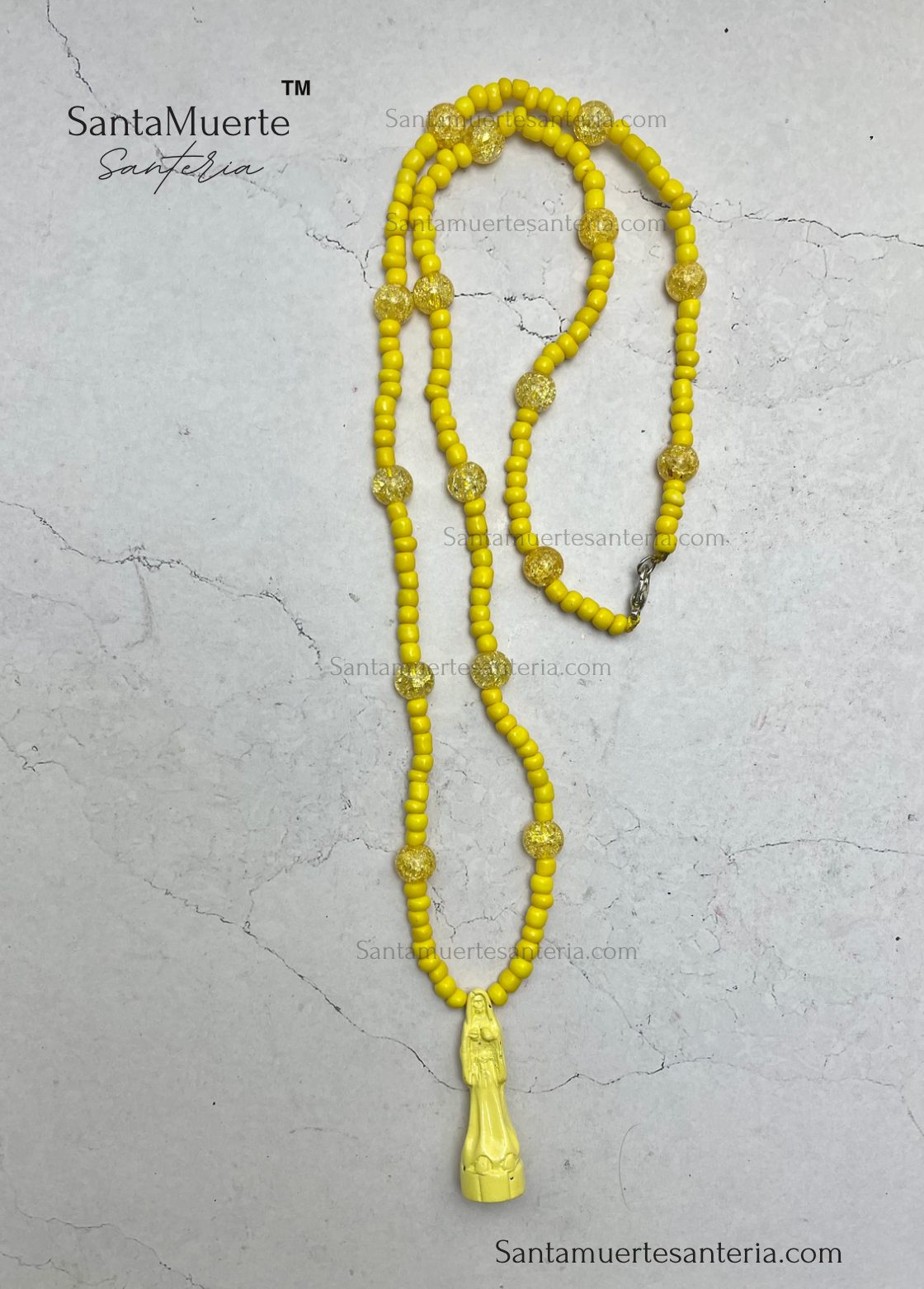 Holy Death Necklace/Collar Santa Muerte
