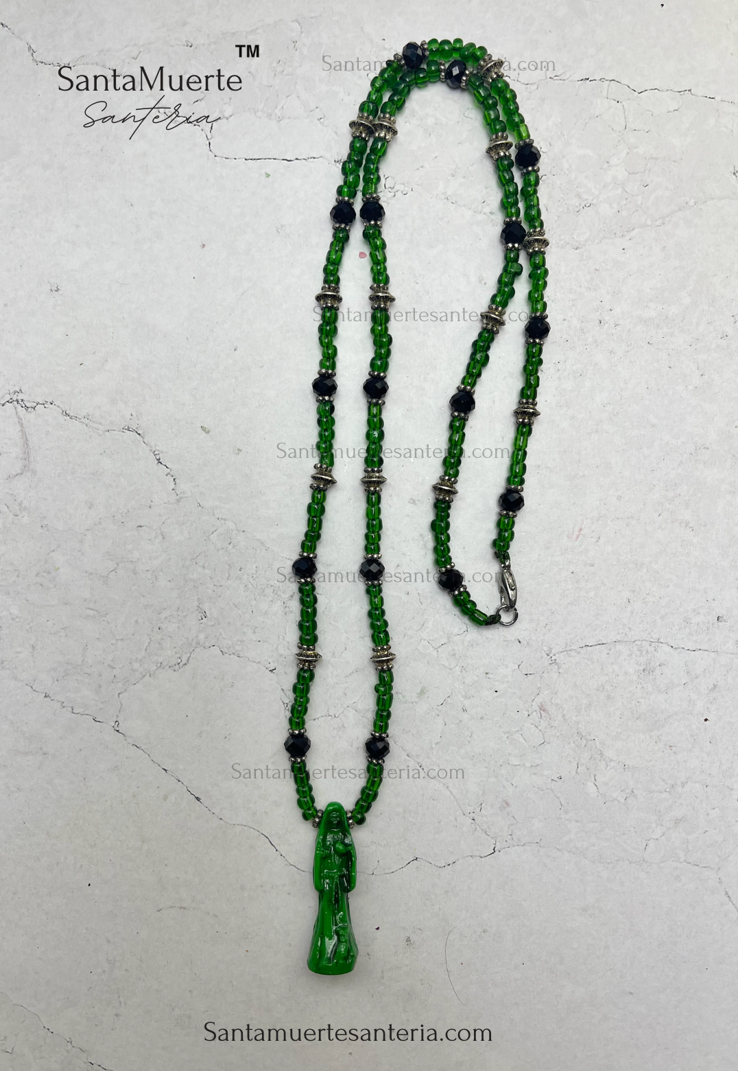 Holy Death Necklace/Collar Santa Muerte