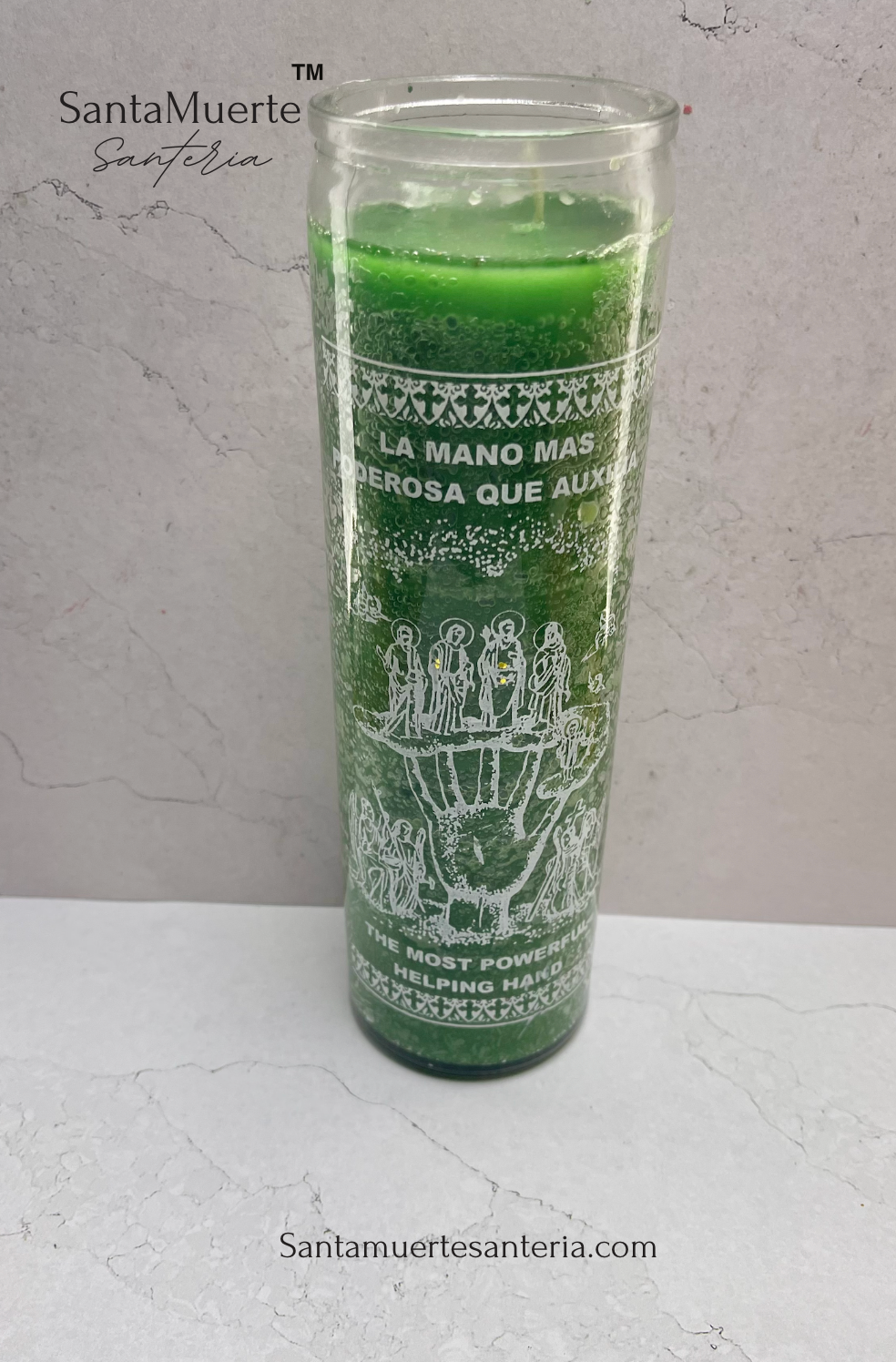 The Helping Hand Candle/Vela La Mano Poderosa