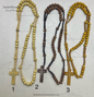 Rosaries Cross Wood //Rosarios De Cruz Madera