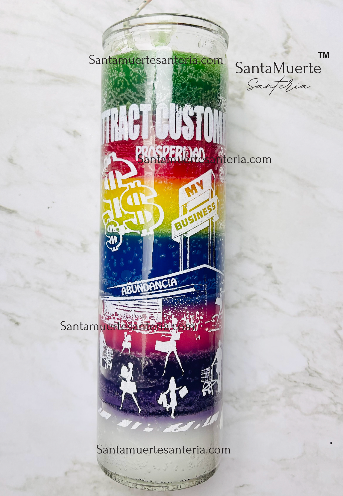 Attract Customers Candle/Vela Atraer Clientes