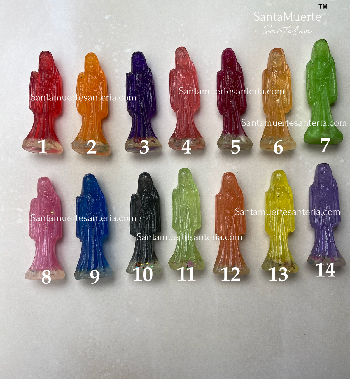 Holy Death Statues 2.5 Inches