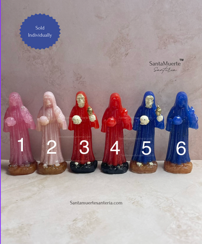 Holy Death 3" Inches /Santa Muerte 3" Pulgadas