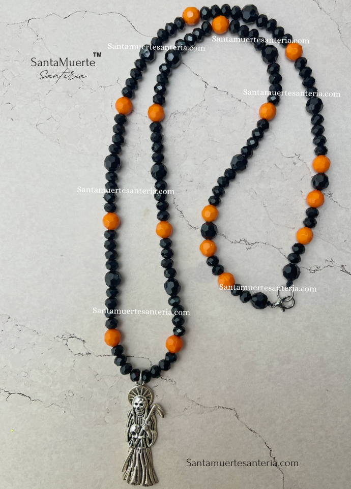 Holy Death Necklace /Collar Santa Muerte