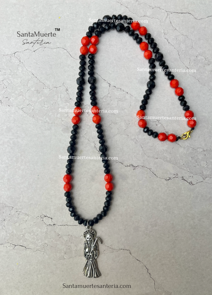 Holy Death Necklace /Collar Santa Muerte