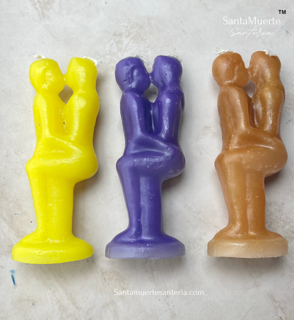 Come Mini Couple Candle/Vela Mini Pareja Ven